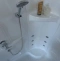 Душевая кабина Royal Bath 120х80 правая белая стекло прозрачное с гидромассажем RB8120ВК2-Т-R - 1