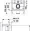 Система инсталляции для унитазов Berges Wasserhaus Atom 410 кнопка хром 040331 - 3