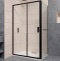 Душевой уголок RGW Passage PA-76-1B 150x80  профиль черный стекло прозрачное 350876158-14 - 0