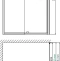 Душевой уголок Wasserkraft Berkel 130x80 профиль хром стекло прозрачное 48P32 - 2