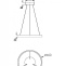 Подвесной светильник Maytoni Rim MOD058PL-L22BSK - 2