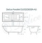 Чугунная ванна Delice Repos 150x70 DLR220507RB-AS с черными матовыми ручками с антискользящим покрытием - 7