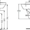 Полупьедестал Ideal Standard Ocean  W306101 - 1