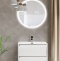 Тумба с раковиной BelBagno Kraft 70 белый матовый - 6