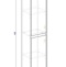 Шкаф-пенал BelBagno Kraft 33х160 R светлое дерево KRAFT-1600-2A-SC-RGB-R - 5