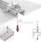 Профиль Arlight S2-LINIA55-F-2500 ANOD+OPAL 021176 - 2