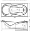 Акриловая ванна Aquanet Grenada 169.7x79.8 см (00203968) - 2