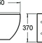 Унитаз подвесной SantiLine SL-5002 с микролифтом - 1