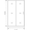 Душевая дверь в нишу Good Door Infinity WTW-110-G-CH ИН00024 - 6