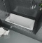 Чугунная ванна Delice Biove 170x75 DLR220509RB с черными матовыми ручками без антискользящего покрытия - 2