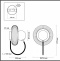 Бра Odeon Light Buny 5013/1WD - 3