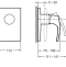 Смеситель Jacob Delafon Symbol E98712-CP для душа - 1