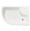 Душевой уголок Royal Bath 120x80 R профиль черный стекло матовое RB8120BK-C-BL-R - 2