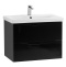 Тумба с раковиной Belbagno Marino 60 черный - 1