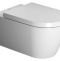 Чаша для подвесного унитаза Duravit Me by Starck белый, без сиденья  2528090000 - 0