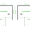 Душевой уголок Royal Bath HPVD 80х100 профиль черный стекло матовое RB1080HPVD-C-BL - 3