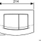 Кнопка смыва TECE Ambia 9240226 хром - 2
