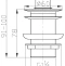 Донный клапан для раковины BelBagno черный  BB-SC-NERO - 2