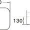 Раковина SantiLine SL-1051MG серая матовая - 1