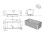 Ванна акриловая Kolpa San Elektra SP 185X85 белый 513460 - 2