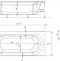 Акриловая ванна Jacob Delafon Elise 170.2x75.3 см  E60279RU-01 - 4