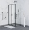 Душевой уголок RGW Stilvoll SV-42B 120x90 профиль черный стекло прозрачное 32324292-014 - 1