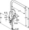 Смеситель для кухонной мойки Kludi  хром  428140577 - 6