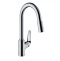 Кухонный смеситель однорычажный, 220, с вытяжным душем, 2jet Hansgrohe 71800000 - 0