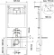 Комплект Berges Wasserhaus Novum 043205 кнопка хром глянцевый - 8