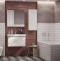 Комплект мебели Aquaton Асти 70 белый-светлое дерево - 0
