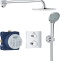 Душевой комплект Grohe Grohtherm 34734000 С ВНУТРЕННЕЙ ЧАСТЬЮ, с термостатом - 0