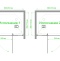 Душевой уголок Royal Bath HPVD 90х70 профиль черный стекло матовое RB7090HPVD-C-BL - 3