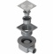 Душевой трап Armadi Art Smart Design 15х15 с решеткой хром 984-15-CR - 1