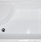 Душевой уголок Royal Bath BP 120х80 L профиль белый стекло прозрачное RB8120BP-T-L - 3