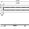 Душевой лоток Tece Drainline 153.5 см  651500 - 7