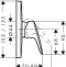 Смеситель Hansgrohe Logis 71605000 для душа - 1
