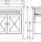 Тумба для комплекта Opadiris Палермо 90 белая матовая 00-00002355 - 5