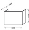 Тумба под раковину Jacob Delafon Odeon Up 38.4 см  EB886-N18 - 2