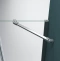 Душевой уголок BelBagno Kraft 80х80 R профиль хром стекло прозрачное KRAFT-P-1-80-C-Cr-R - 4