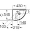 Подвесная раковина Roca Hall  327623000 - 2