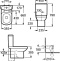 Унитаз-компакт Roca Dama Senso 342517000 - 11
