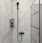 Душевая перегородка STWORKI Кронборг LOFT-GW-100х220 100 см, профиль черный матовый - 3