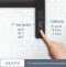 Полотенцесушитель электрический Aquatek Поларис П7 500х700, quick touch, черный муар AQ EL KO0770BL - 14