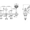 Смеситель Lemark Benefit LM2541C на борт ванны - 1