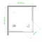 Душевой уголок Royal Bath HPD 95x100 профиль черный стекло прозрачное RB1095HPD-T-BL - 4