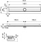 Душевой лоток TECE TECEdrainline 601501 150 см комплект - 2