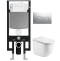 Комплект Weltwasser AMBERG 497 + HEIMBACH 004 GL-WT + AMBERG RD-MT CR  10000006617 - 0