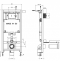 Комплект Jacob Delafon Elite E21742RU-00 кнопка хром - 12