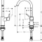 Смеситель Hansgrohe Talis 32080000 для раковины - 2