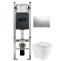 Комплект Weltwasser AMBERG 350 ST + ERLENBACH 004 GL-WT + AMBERG RD-MT CR  10000006507 - 0